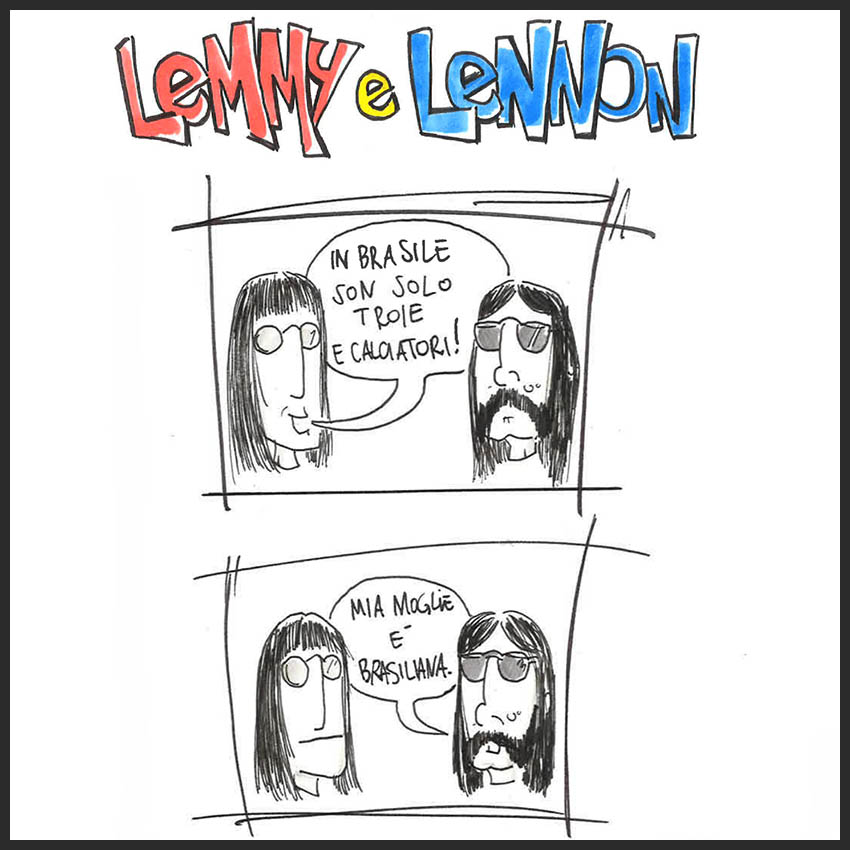 Lemmy e Lennon